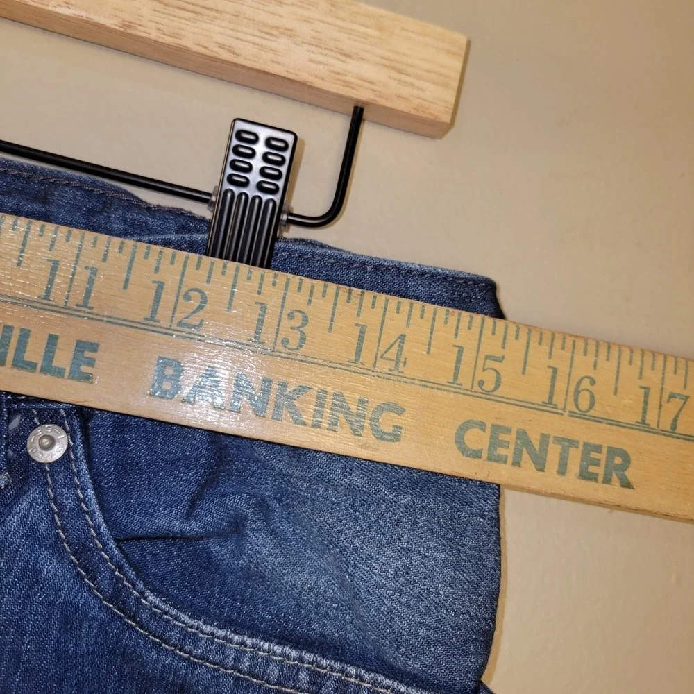 Levis 511 Jeans Boys 12 Husky Slim Fit W32 L27 Blue Denim Adjustable Waist‎